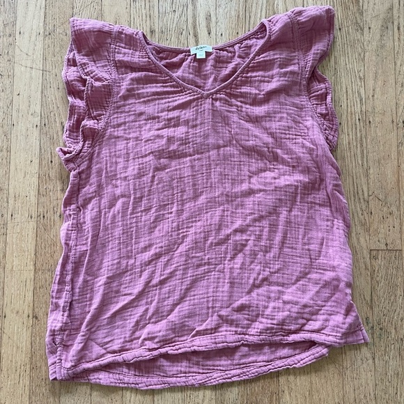 dylan Tops - Dylan Tulsa linen look tee